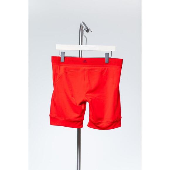 Stella McCartney X Adidas Bright Red Athletic Fleece Lined Short - Picture 2 of 4